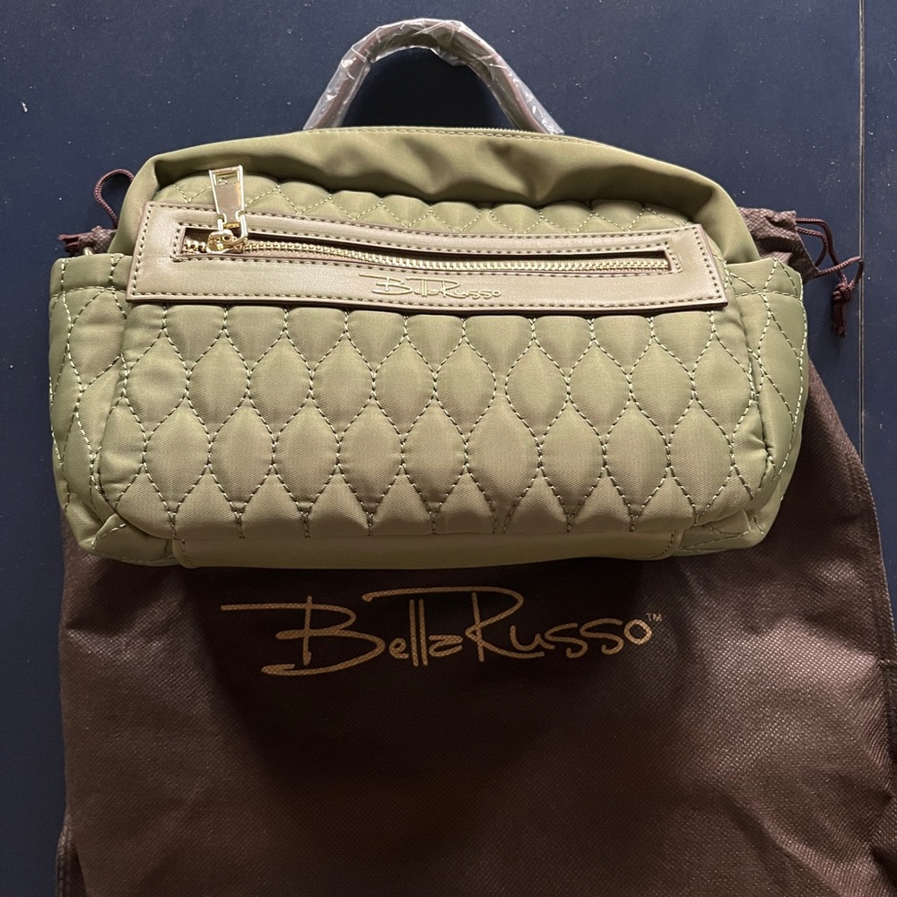 NWT BELLA RUSSO OLIVE CROSSBODY